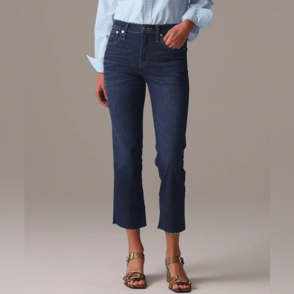 J.Crew- NWT ‘03 curvy kick out indigo jean